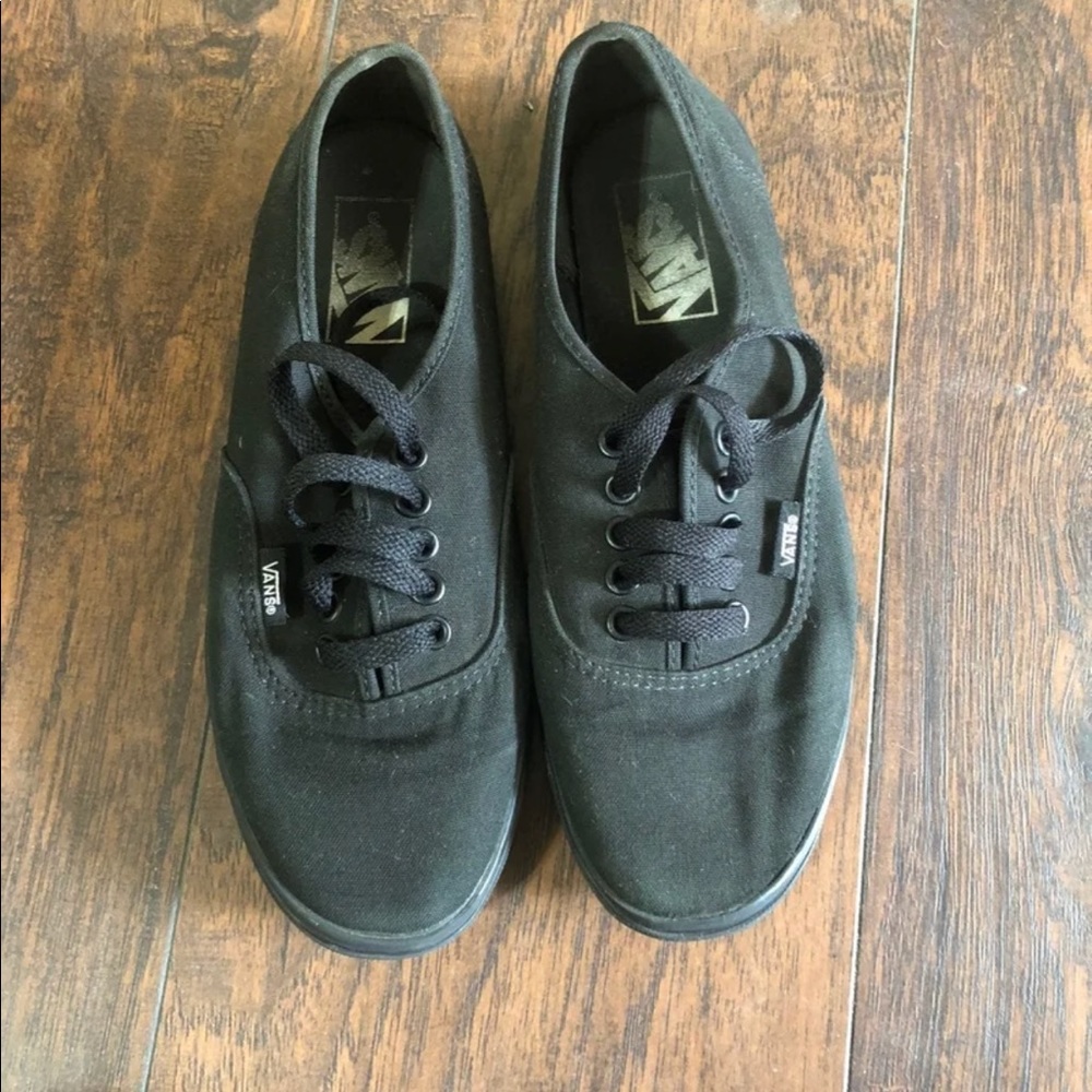 Black vans great condition women’s size 7